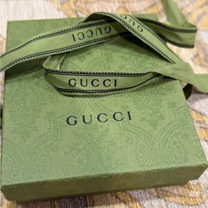 Gucci Gift Box Set with Pouch and Ribbon